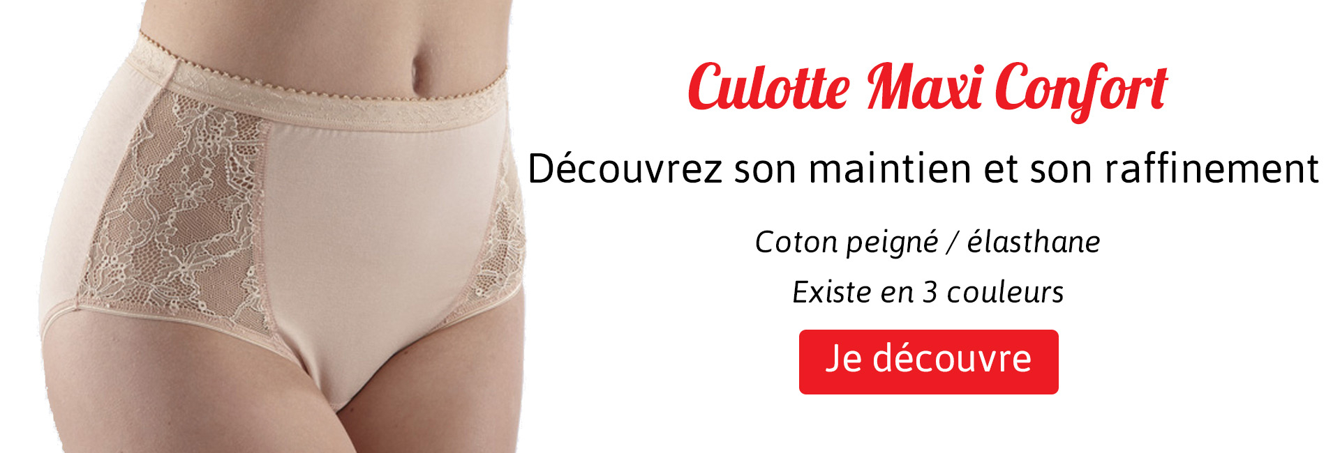 Culotte Maxi Confort