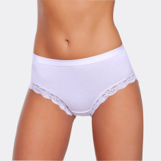 Culotte midi dentelle jambes
