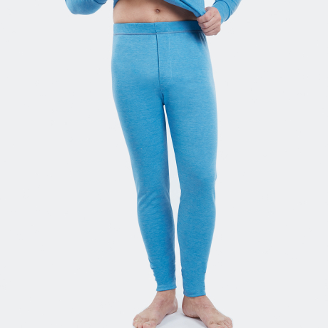 Caleçon long chaleur intense bleu jean 37