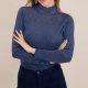 Autre photo Maillot de corps Femme col cheminée dentelle