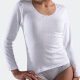 Autre photo Maillot de corps Femme Manches Longues Maille Légère
