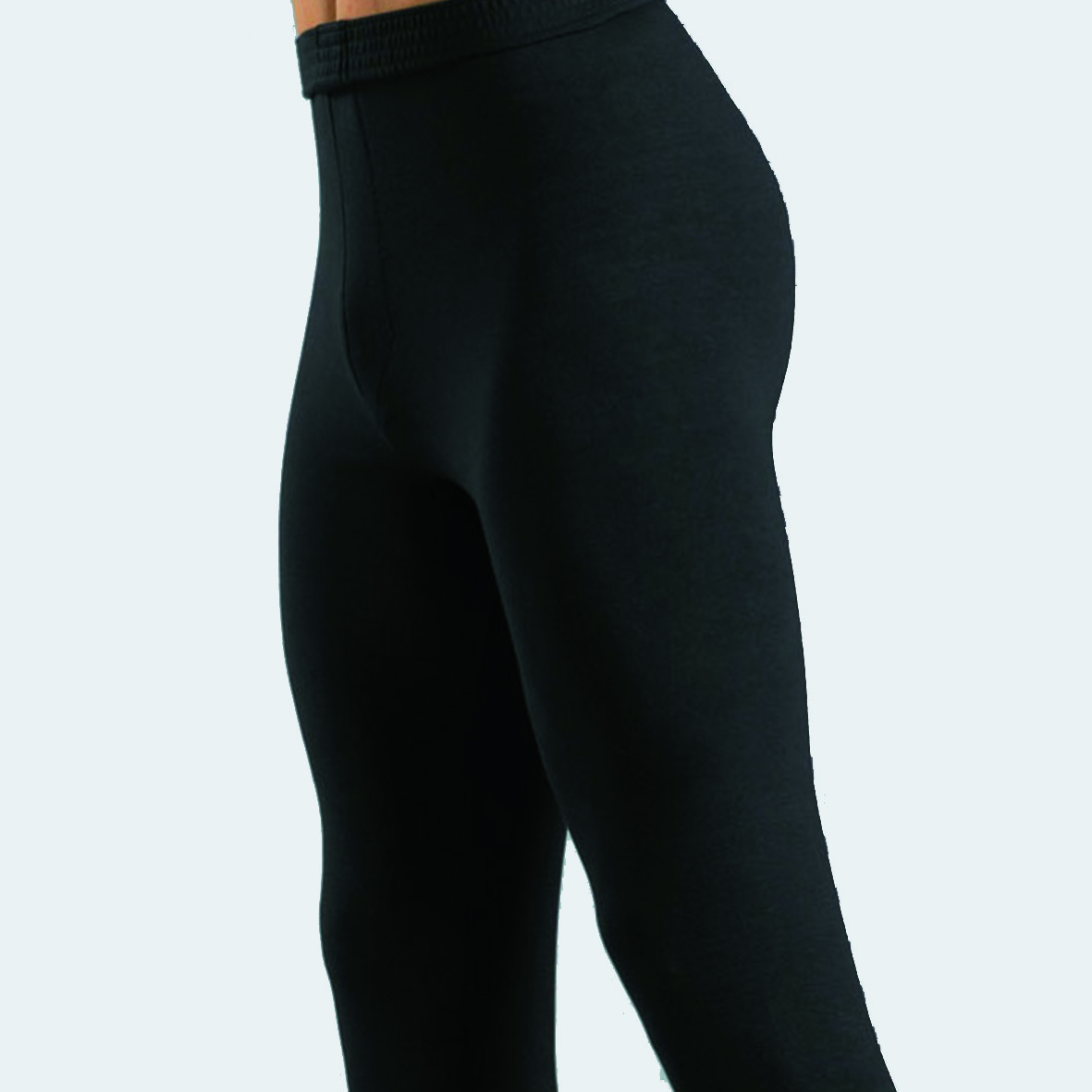 Timone Caleçon Long Thermique Garçon 2 Pack - Sous-vêtement Coton Doux Et Chaud Taille 146 Noir