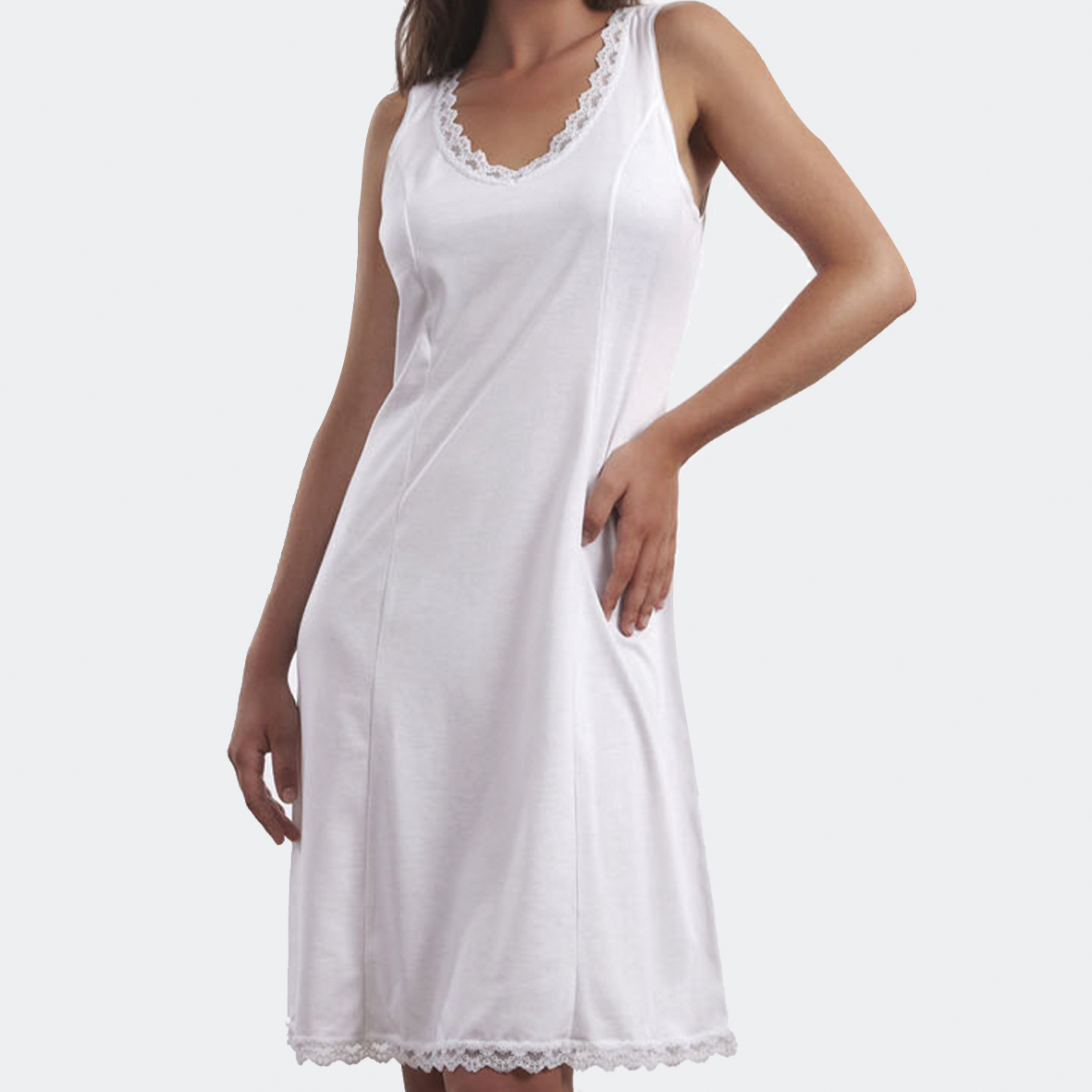 Fond de Robe Blanc, Combinaison Fond de Robe Femme, Jet Toulouse