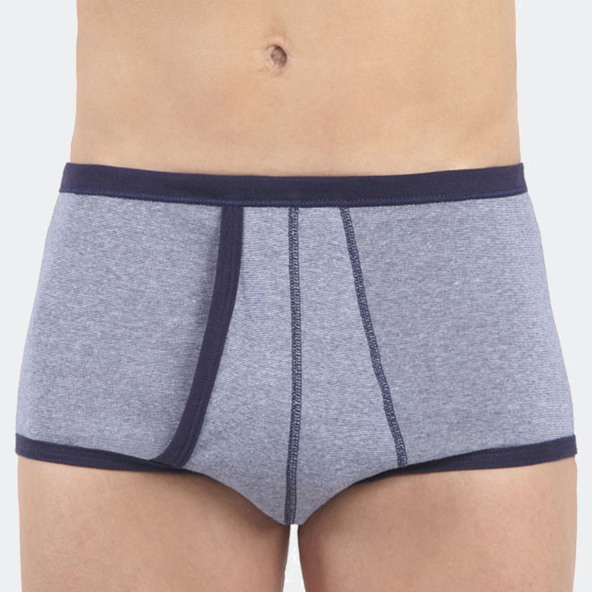 Slip Taille Haute Ouvert Tissu Chiné, SousVêtements Homme, Jet Toulouse